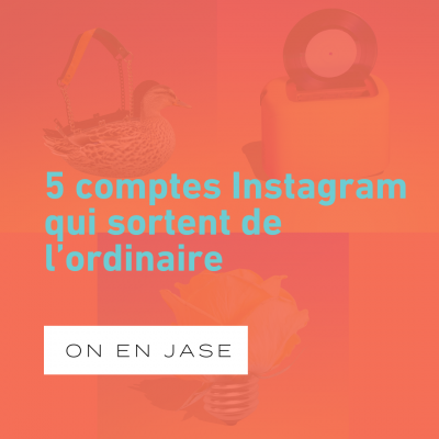 5 comptes Instagram qui sortent de l’ordinaire