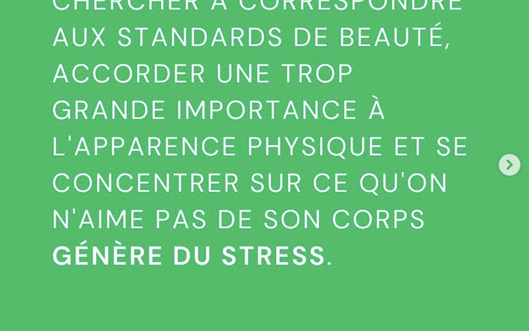 Chercher à correspondre aux critères de beauté