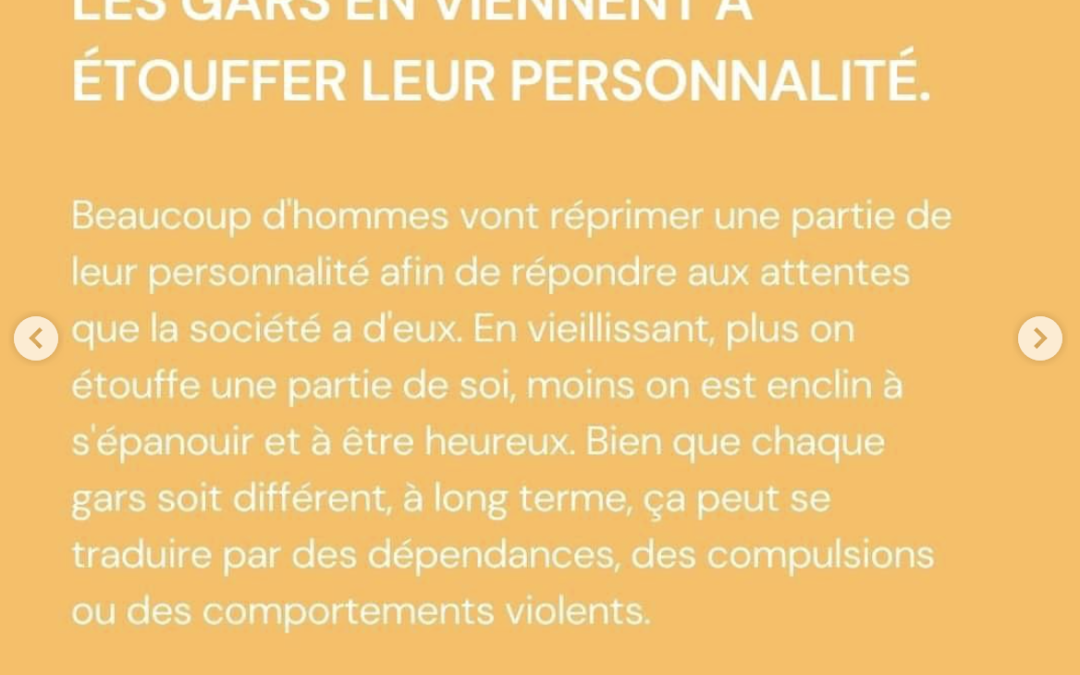 Ce qu&rsquo;on attend des gars