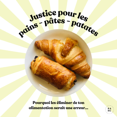 Justice pour les pains-pâtes-patates