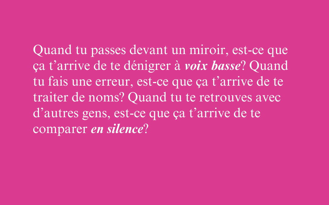 L&rsquo;autocompassion