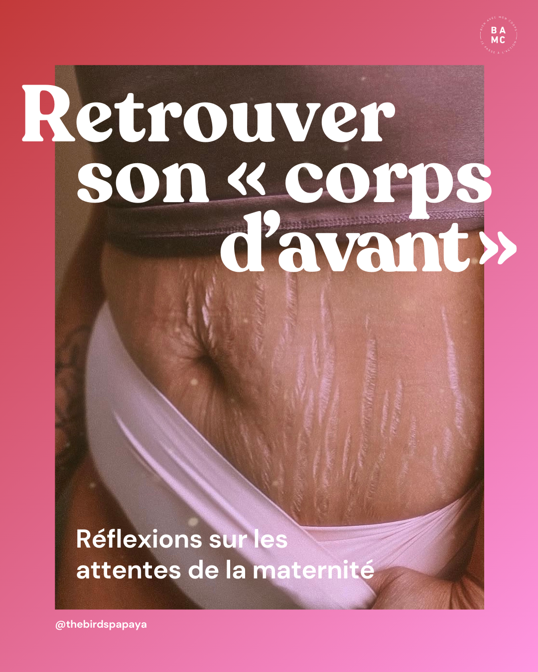 Retrouver son « corps d’avant » : réflexions sur les attentes de la maternité